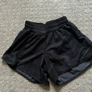 Camo lululemon shorts size 0, 4 inch length